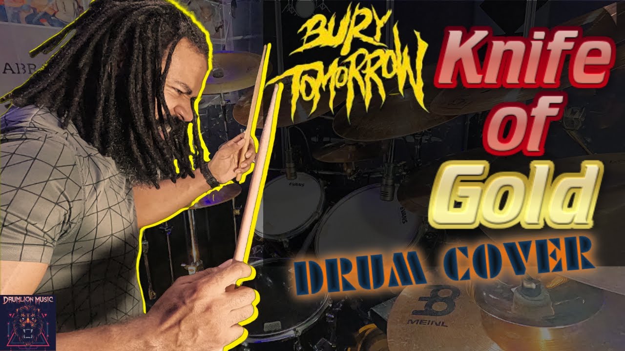Bury Tomorrow - Knife of Gold DRUM COVER #burytomorrow #blackflame #drumcam