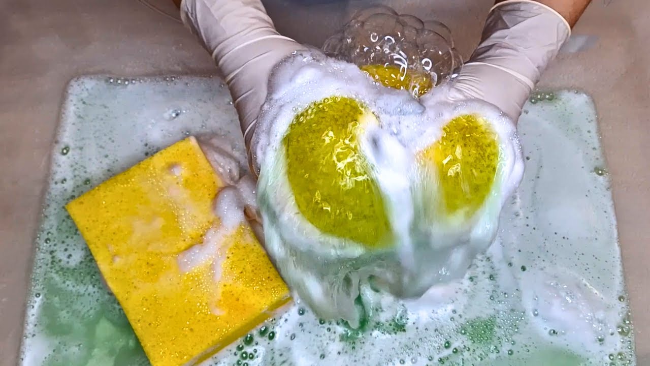 ASMR | No New Products Ep. 6 | Green Aug and Sept Ajax Mixes ⚠️Squeak Warning⚠️ #roadto9k