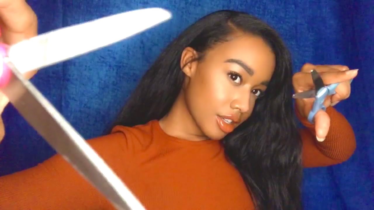 [ASMR] Fast & Aggressive Haircut Roleplay +(cutting sounds)