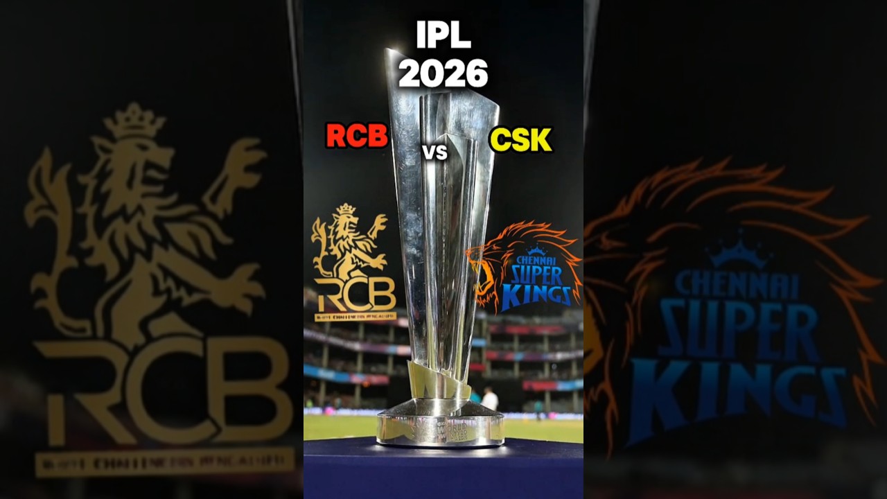 RCB vs CSK playing 11 comparison 2026 5 April match #viralshort #csk #rcb #viralking #viral #viralno