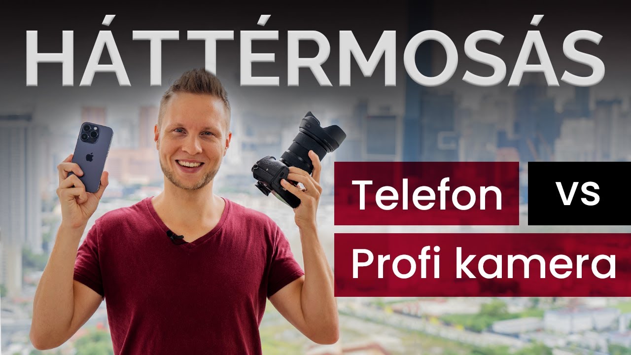 A telefonos háttérmosás gagyi? Telefon vs Profi kamera