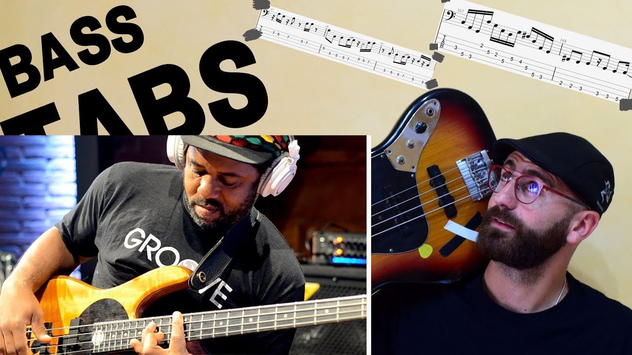 Victor Wooten - U Can't Hold No Groove Sper Slap tecnique BASS COVER + PLAY ALONG TAB + SCORE