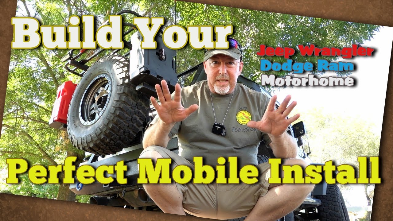 Mobile Ham Radio Installations : From Jeep Wrangler To Motorhome