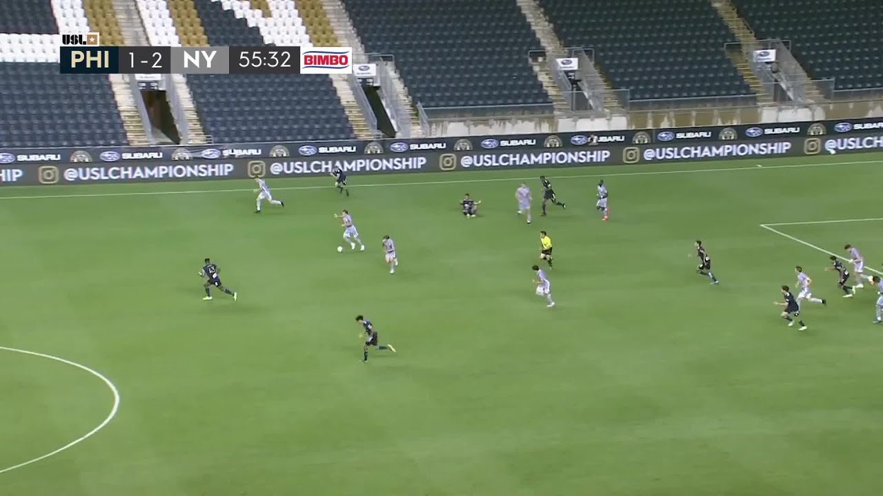 Daniel Edelman with a Goal vs. Philadelphia Union II