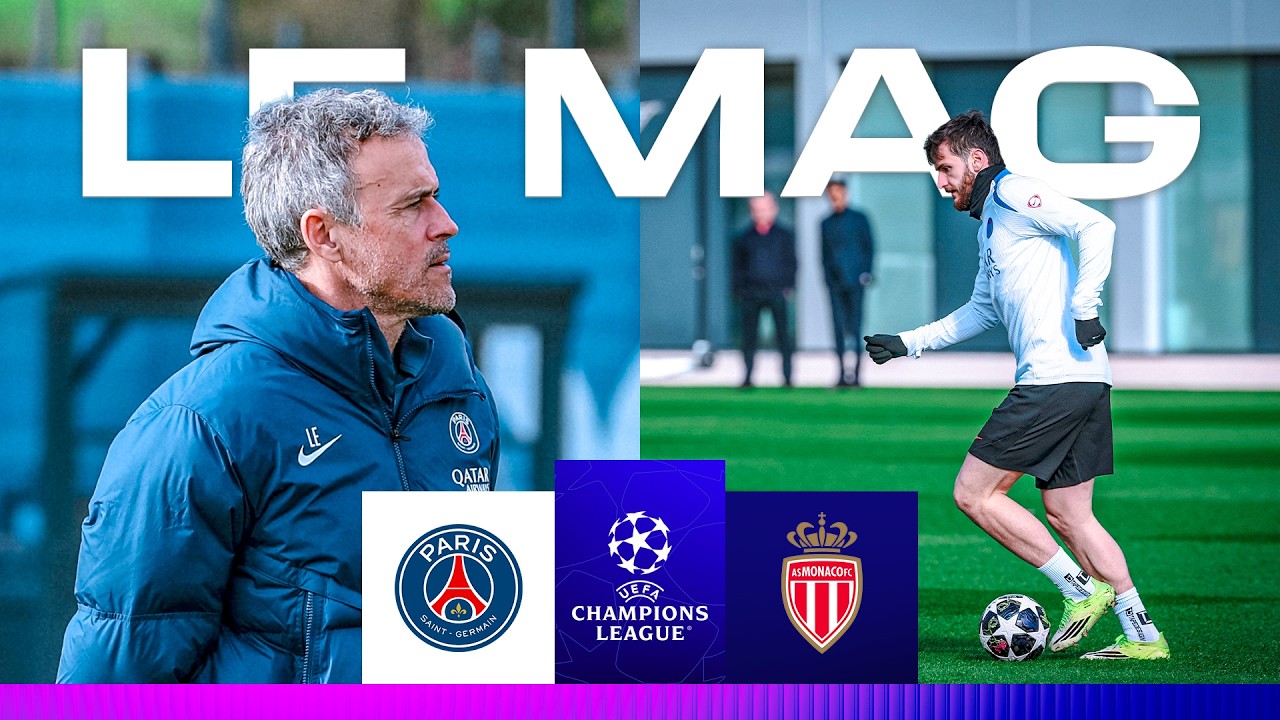 La PR&Eacute;PARATION du barrage face &agrave; MONACO - LDC ⚽️🔴🔵