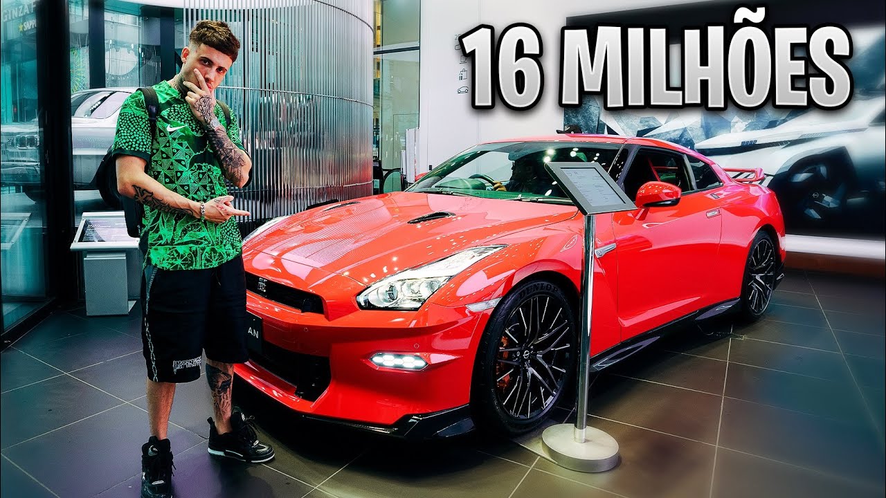 LOJA DA NISSAN NO JAPÃO! * ME IMPRESSIONEI COM O PREÇO DO GTR *