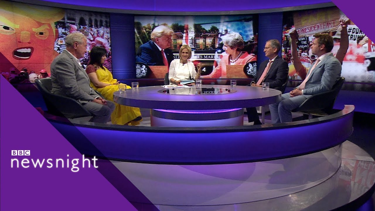 Trump's UK visit Day 2: Discussion - BBC Newsnight