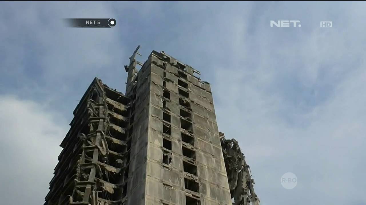 Gedung Terbengkalai di Bintaro Dirobohkan Dengan Teknik Pemberian Beban - NET 5