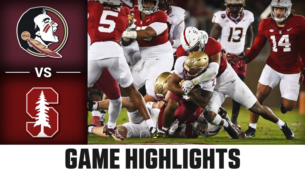 Florida State vs Stanford Game Highlights | 2025 ACC Football