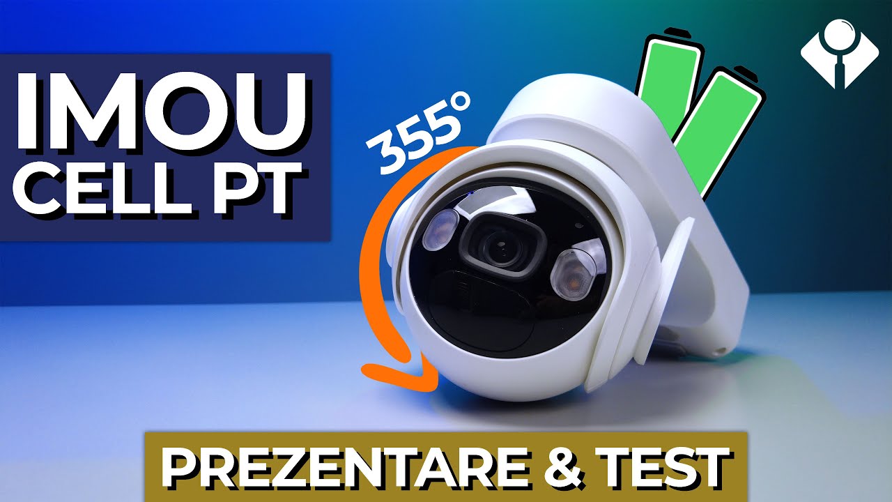 Cell are acum Auto-tracking și baterie de 15.000 mAh | IMOU Cell PT