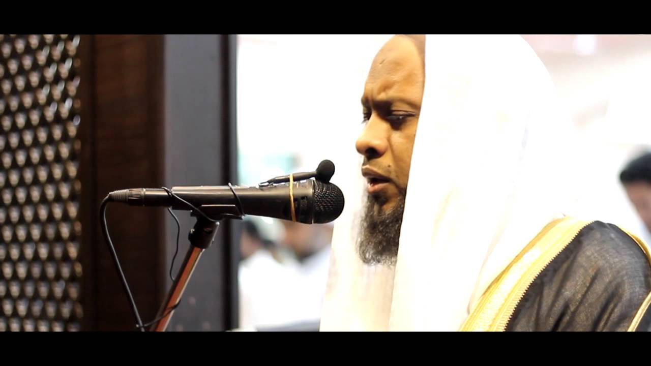 صلاة العشاء للشيخ توفيق الصائغ في جامع أجور 21\4\2013م