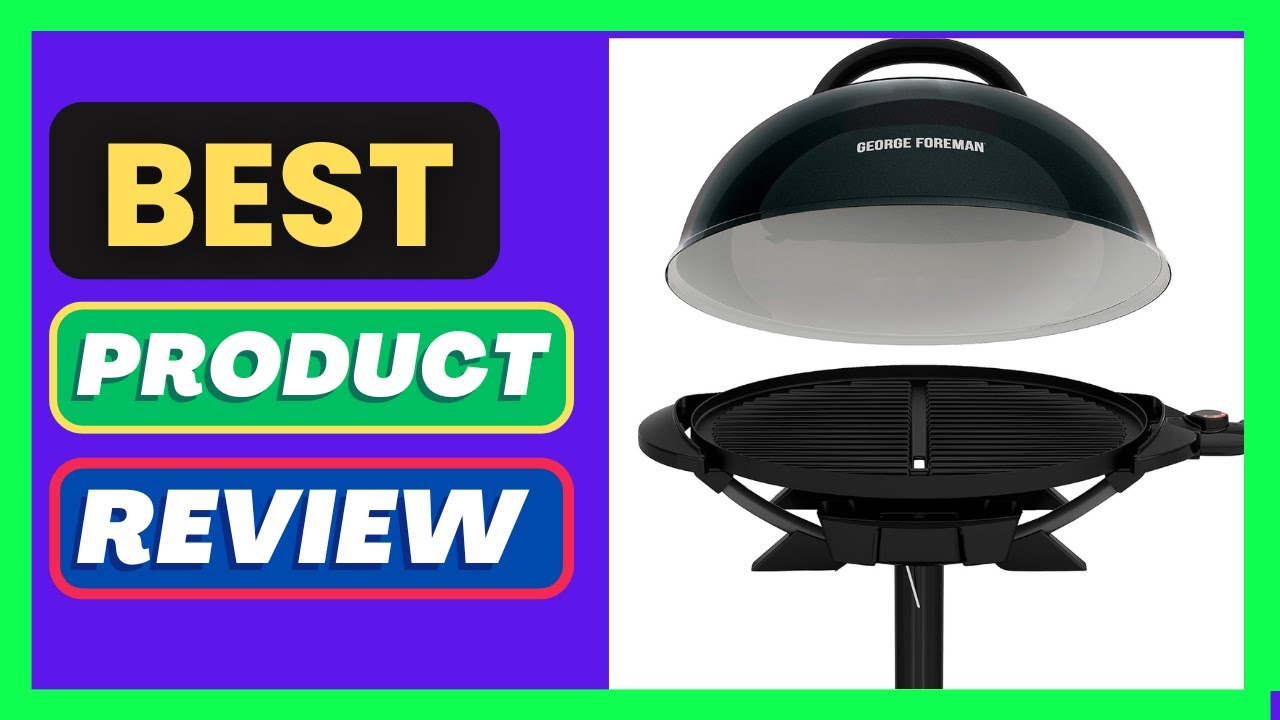 George Foreman Indoor/Outdoor Electric Patio Grill