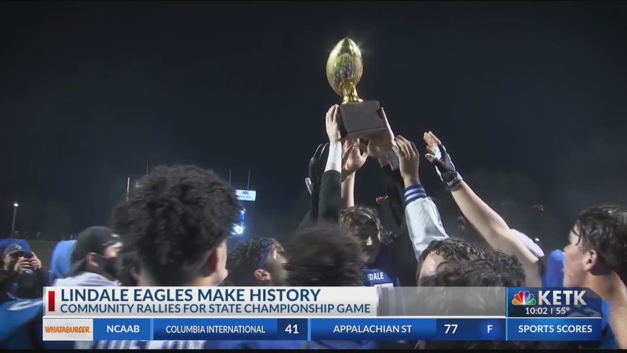 HISTORY MADE: Lindale Eagles compete for state championship title