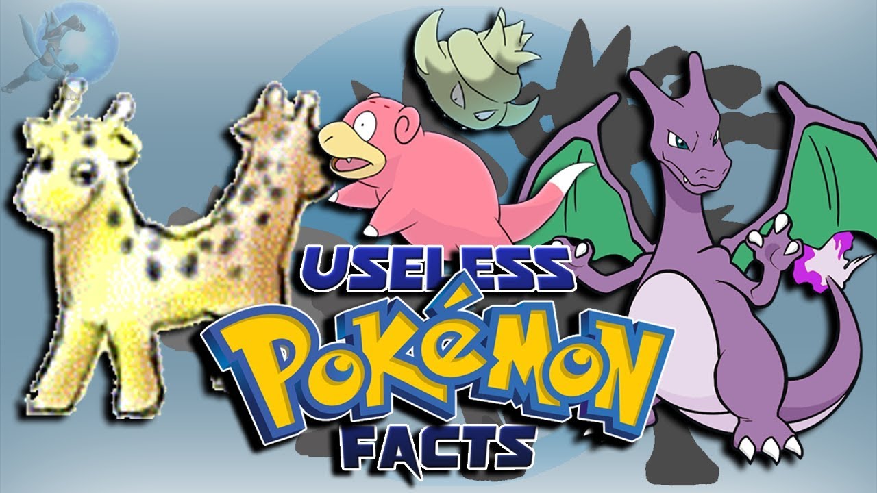 20 Useless Pokémon Facts