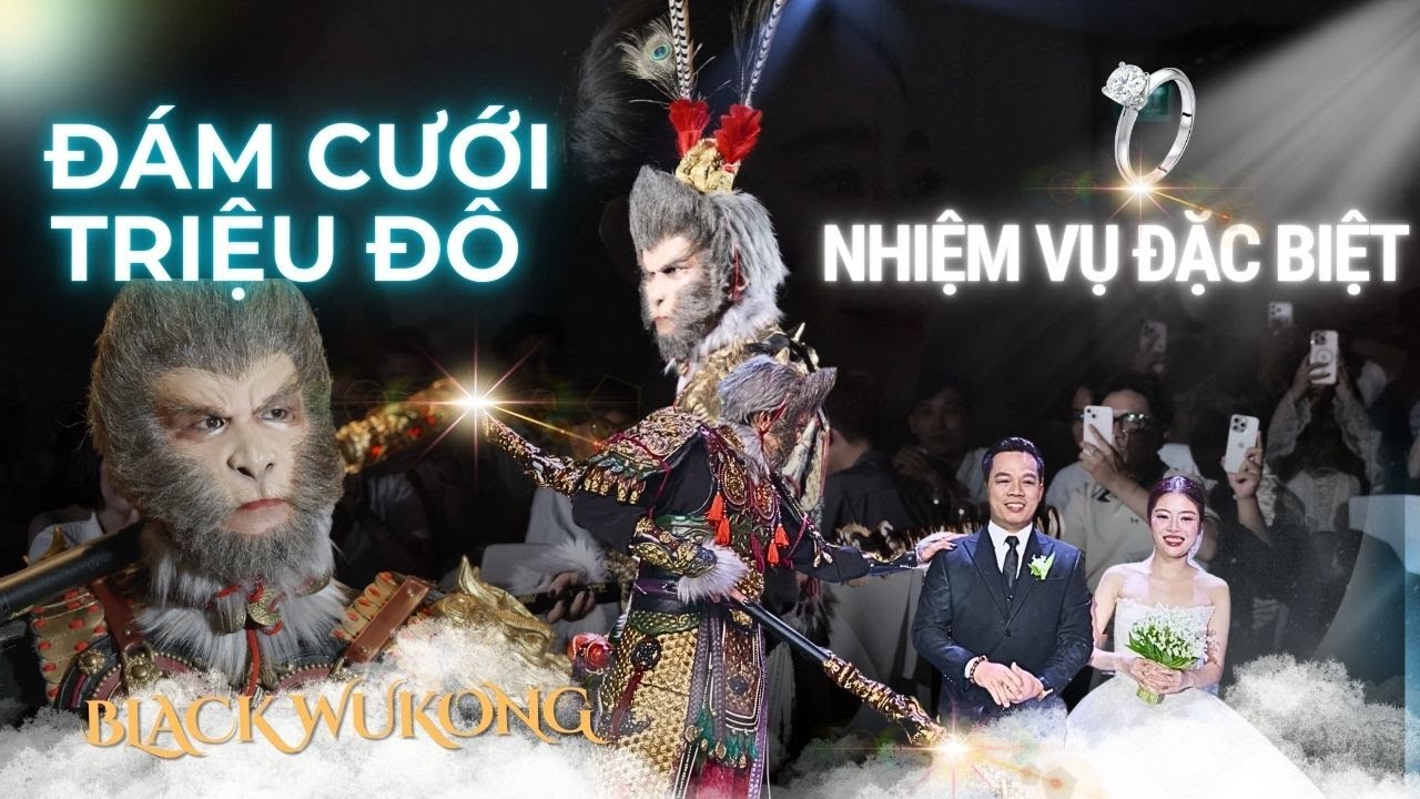 Đám Cưới Triệu Đô 2026| Back Wukong Việt Nam Trao Nhẫn Cưới Khiến Cả Hội Trường Bùng Nổ #wedding