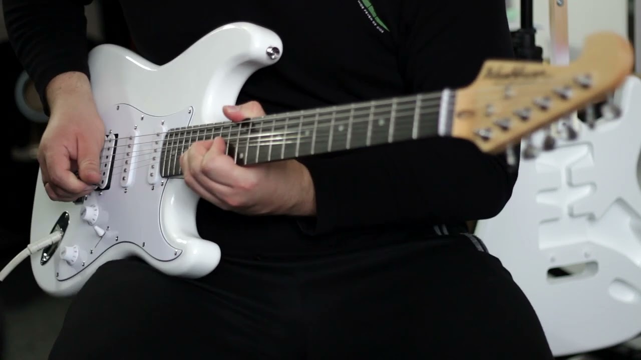 Washburn WS300H electric guitar :: Demo, Soundcheck