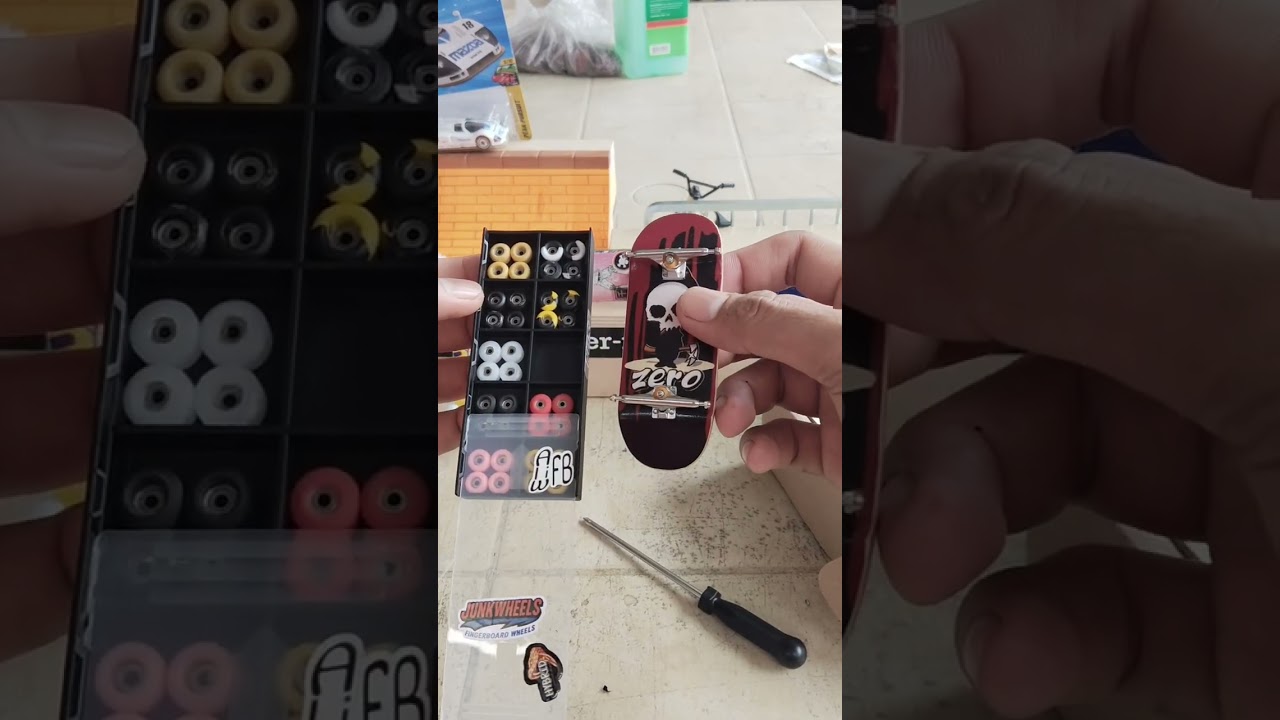 JoyCult X Independent Trucks Fingerboard with Aliw/Sulit wheels and Loco shape wood- Zero X Blind 💀🤫