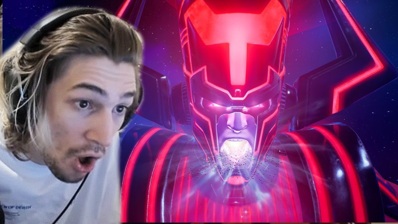 GALACTUS LIVE EVENT IS CRAZY! (xQc Fortnite Season 5 Event Reaction)