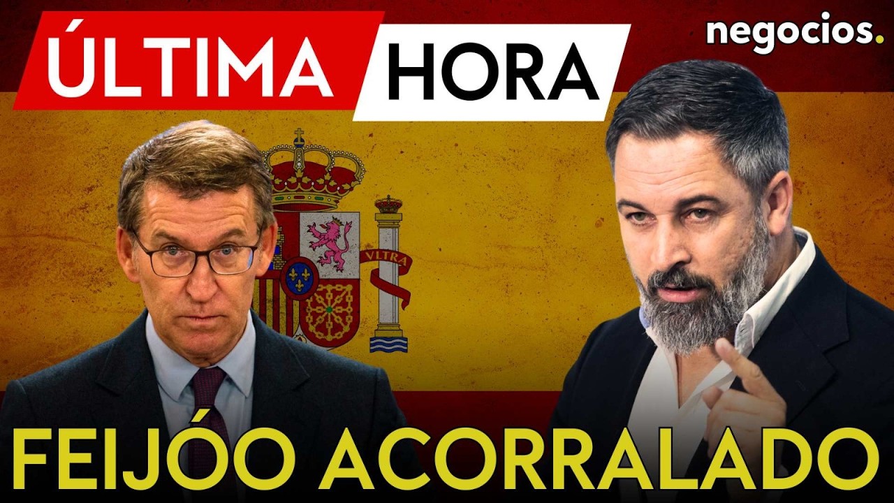 ÚLTIMA HORA | Tensión politica en España: Abascal pone contra las cuerdas a Feijóo y rechaza su plan