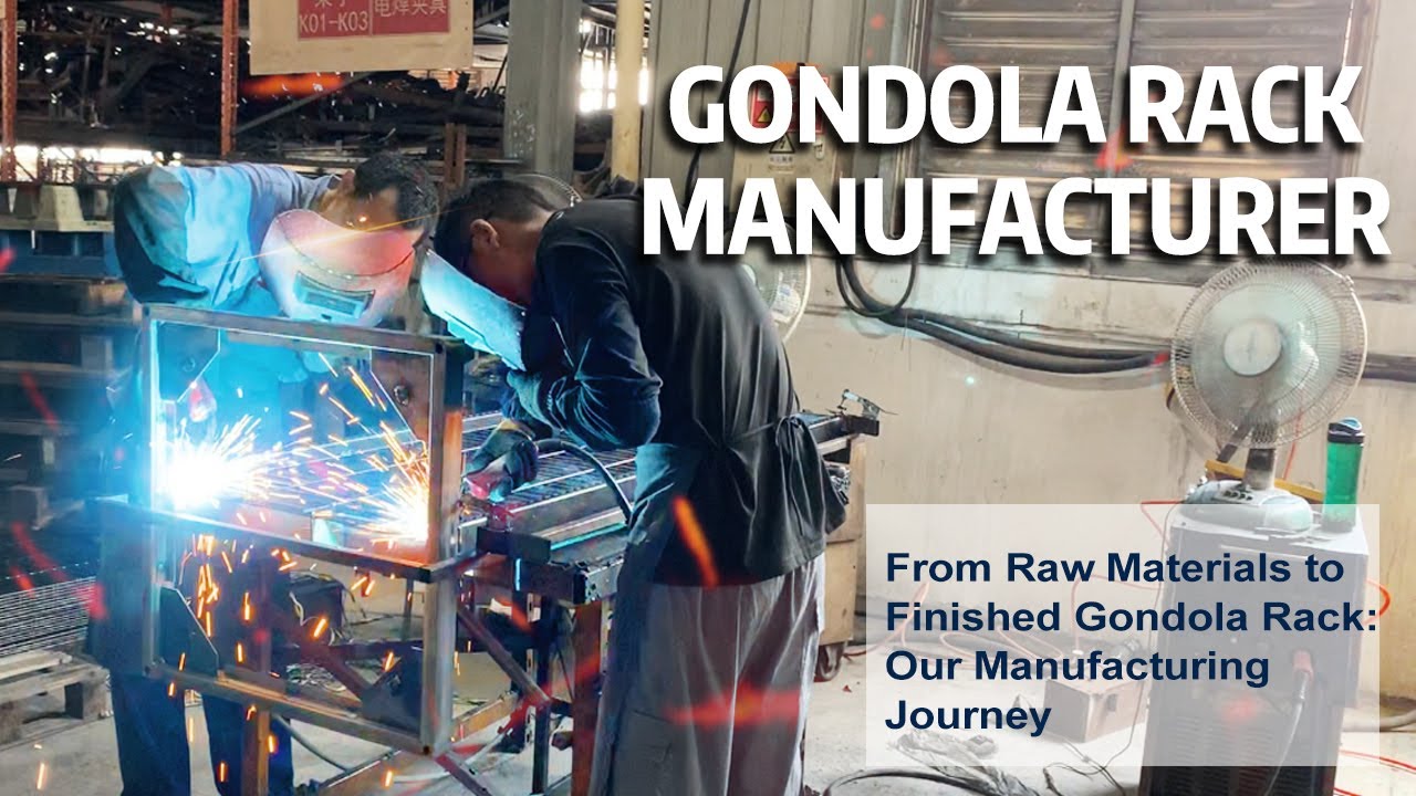 Crafting a Gondola Rack from Start to Finish  |  Sintop Fixtures Manufacturing Process Revealed