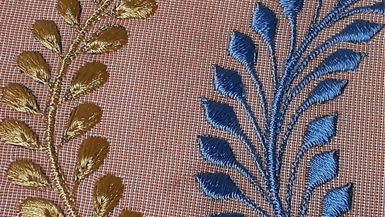 5 styles of tassel embroidery techniques