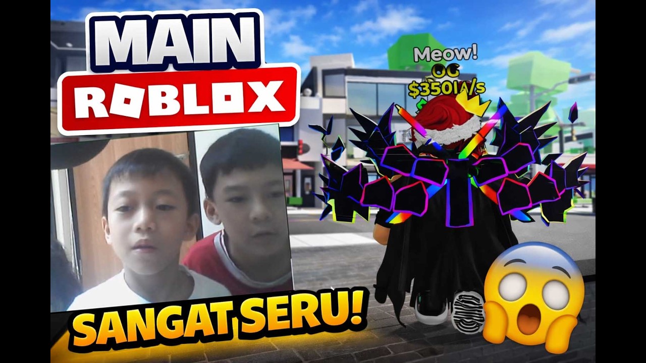 Super Seru! Vano Gaming Jadi Ozi Meow Bareng Apon dan Ling Ling