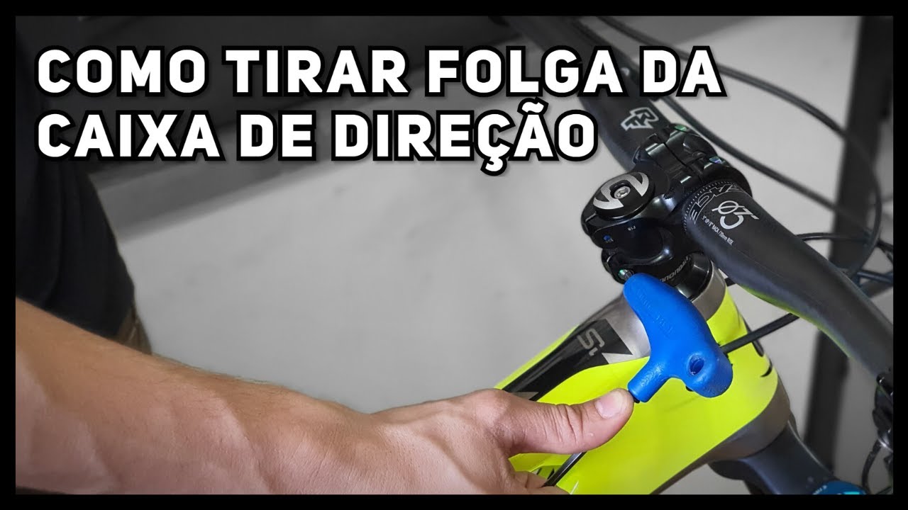 Como Tirar Folga, Mudar ou Ajustar a Mesinha da Mountain Bike