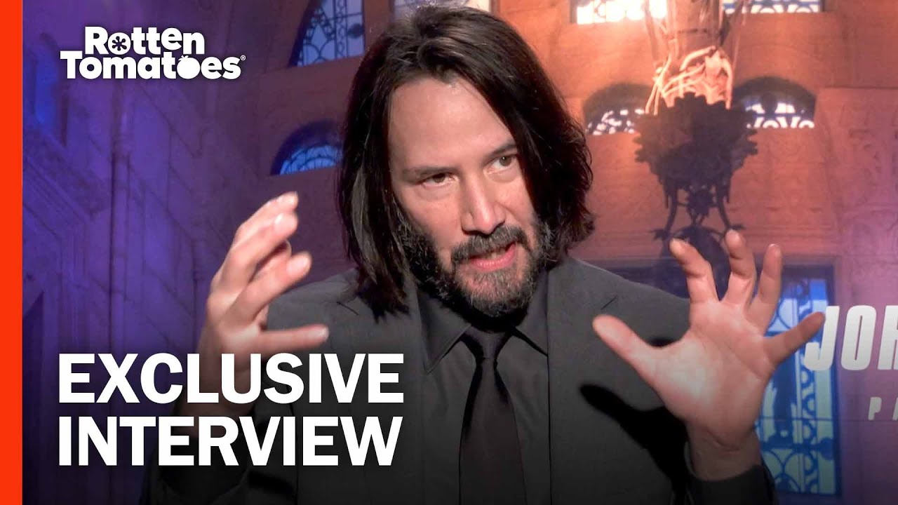 (Spoilers) Keanu Reeves Thinks He Could Kill A Guy With Butter | John Wick: Chapter 3 Interview