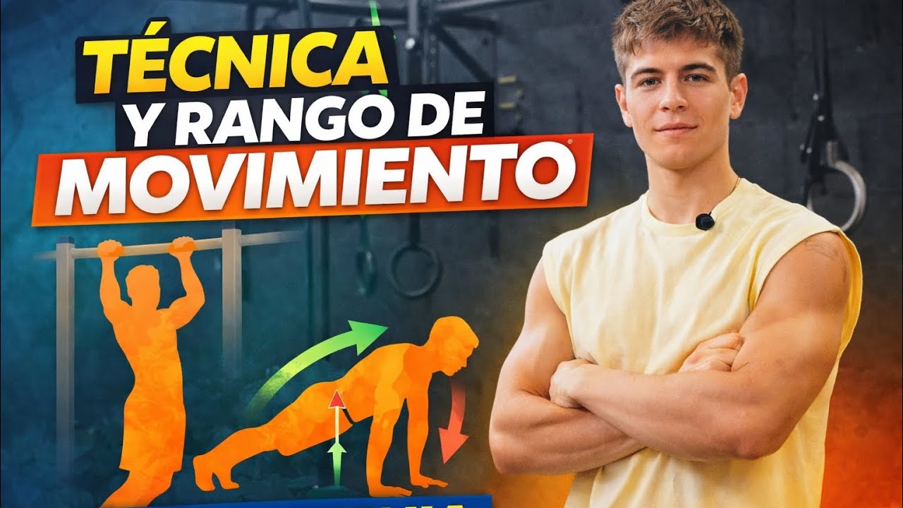 TÉCNICA Y RANGO DE MOVIMIENTO EN CALISTENIA / FUNDAMENTAL SI TE ESTANCAS 🧠🫡