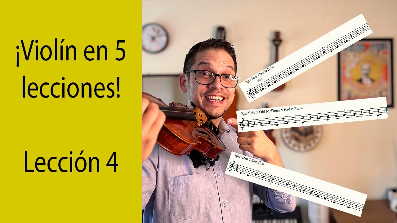 ¡Toca 3 piezas conocidas en violín hoy mismo! 🎶 (Lección 4/5)