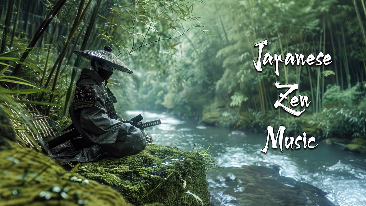 Finding Calm in the Bamboo Forest - Japanese Zen Music For Meditation, Deep Sleep, Healing
