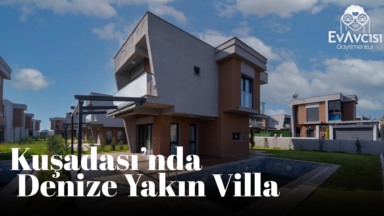 Kuşadası Davutlar'da Denize 600 Metre Mesafede Satılık Villalar | Kuşadası'nda Satılık Villa
