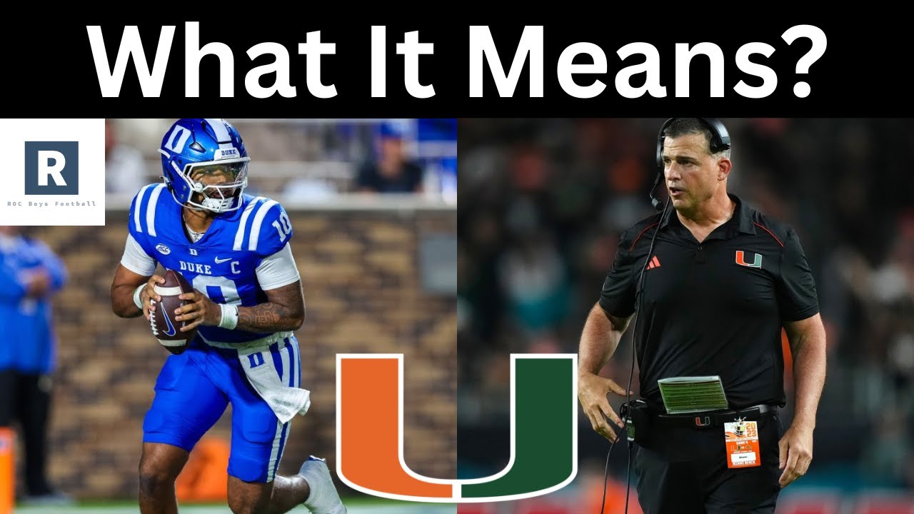 HUGE Darian Mensah Update | What It Could Mean For The Miami Hurricanes