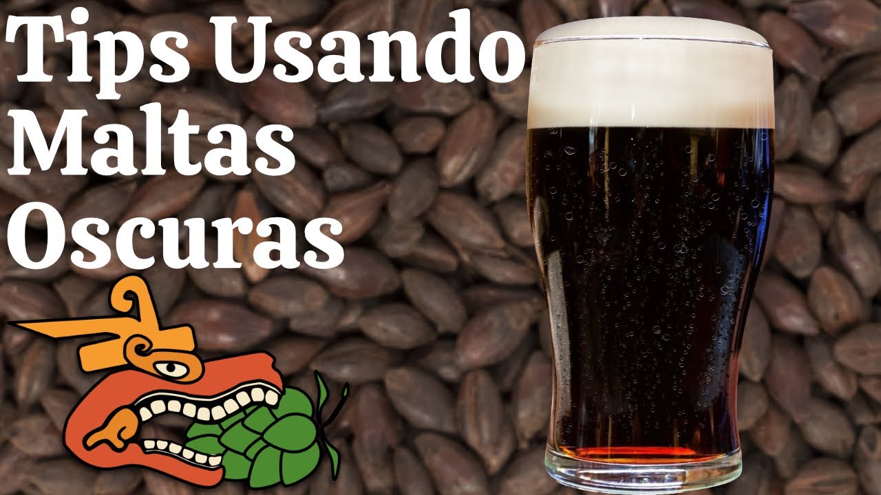 Tips para uso de maltas oscuras al hacer Cerveza