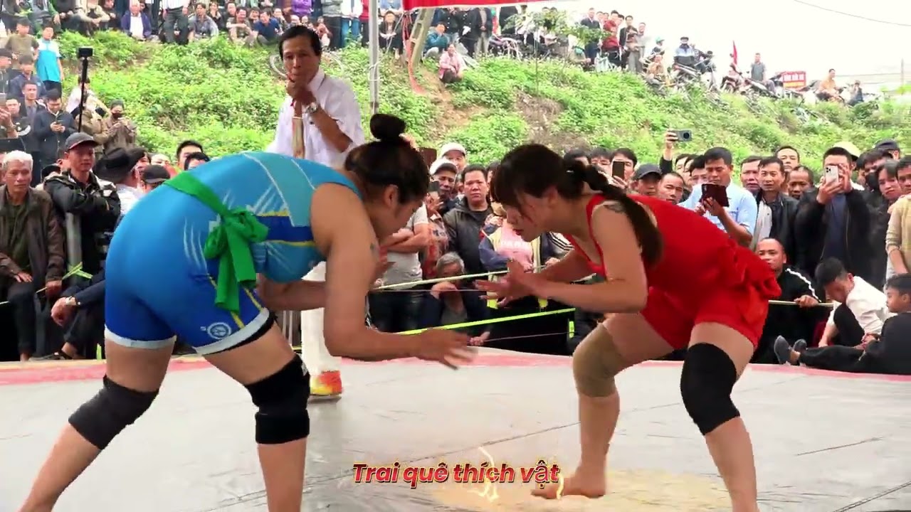 Kim Anh Ngọc Ánh keo vật với miếng cuốn hoàn hảo ( sới vât  Kinh Dương Vương 2026 ) .