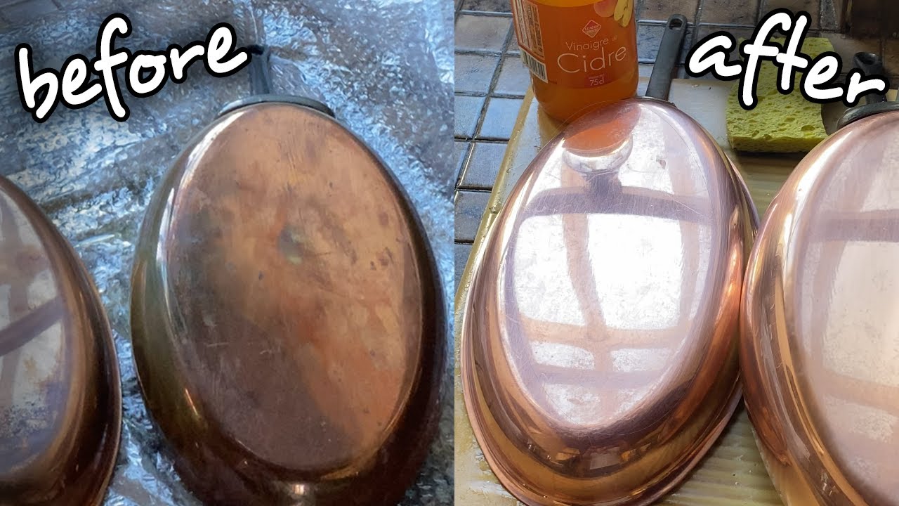 Cleaning Copper Pots & Comparing Different Methods | Friday at the Chateau - Journey to the Château