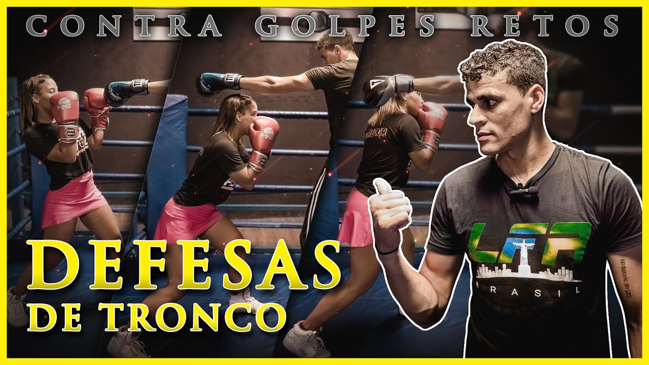 DEFESAS: VARIAÇÕES de DEFESAS de TRONCO contra GOLPES RETOS - Victor Balboa