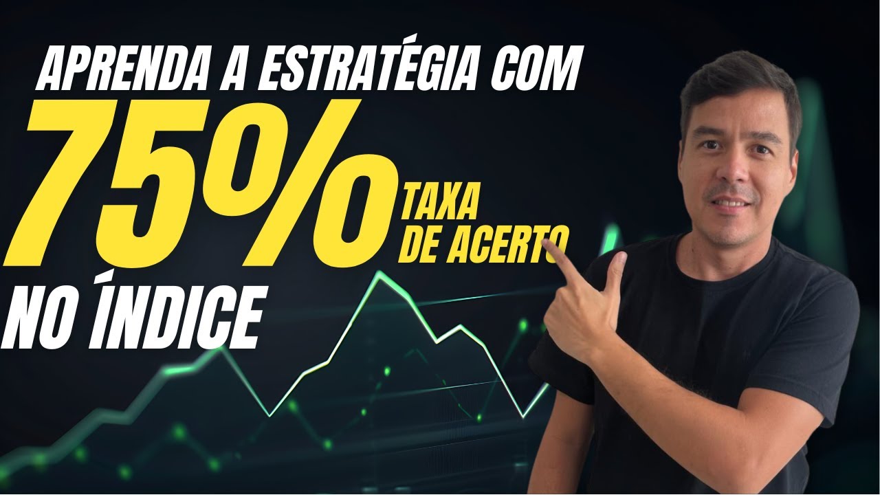 ESTRAT&Eacute;GIA PARA #winfut COM 75% DE TAXA DE ACERTO -  Aprenda com trade ao vivo!