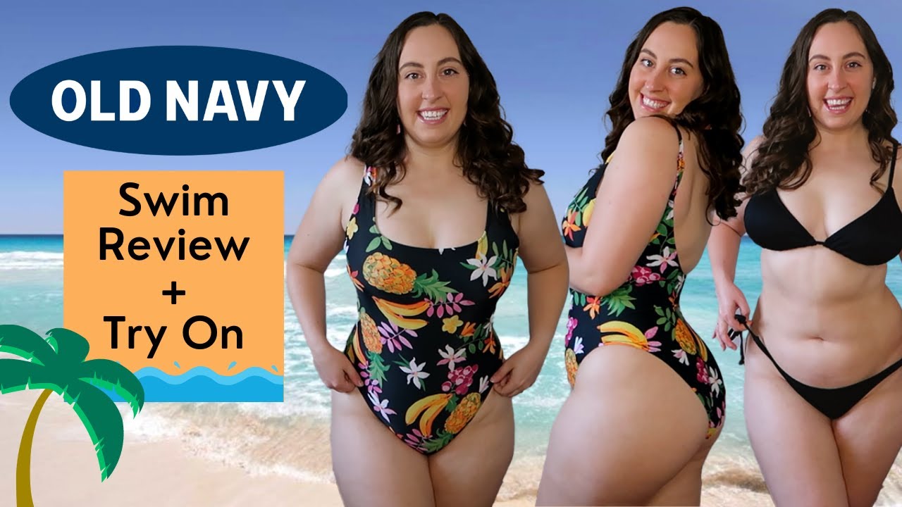 Old Navy Swimwear Try On and Review | Bikinis and One Pieces