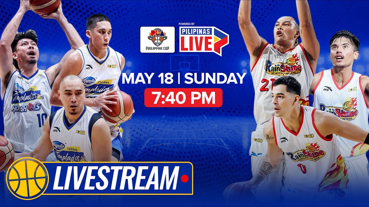LIVE: Magnolia vs. Rain or Shine | PBA Season 49 Philippine Cup | May 18, 2025