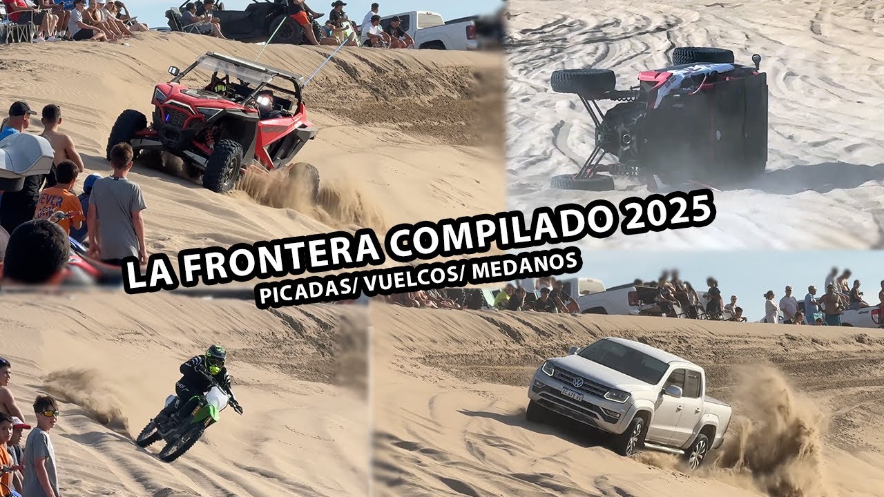 2025 Pinamar La Frontera OffRoad Picadas Encajadas Compilación Verano 4x4 Medanos