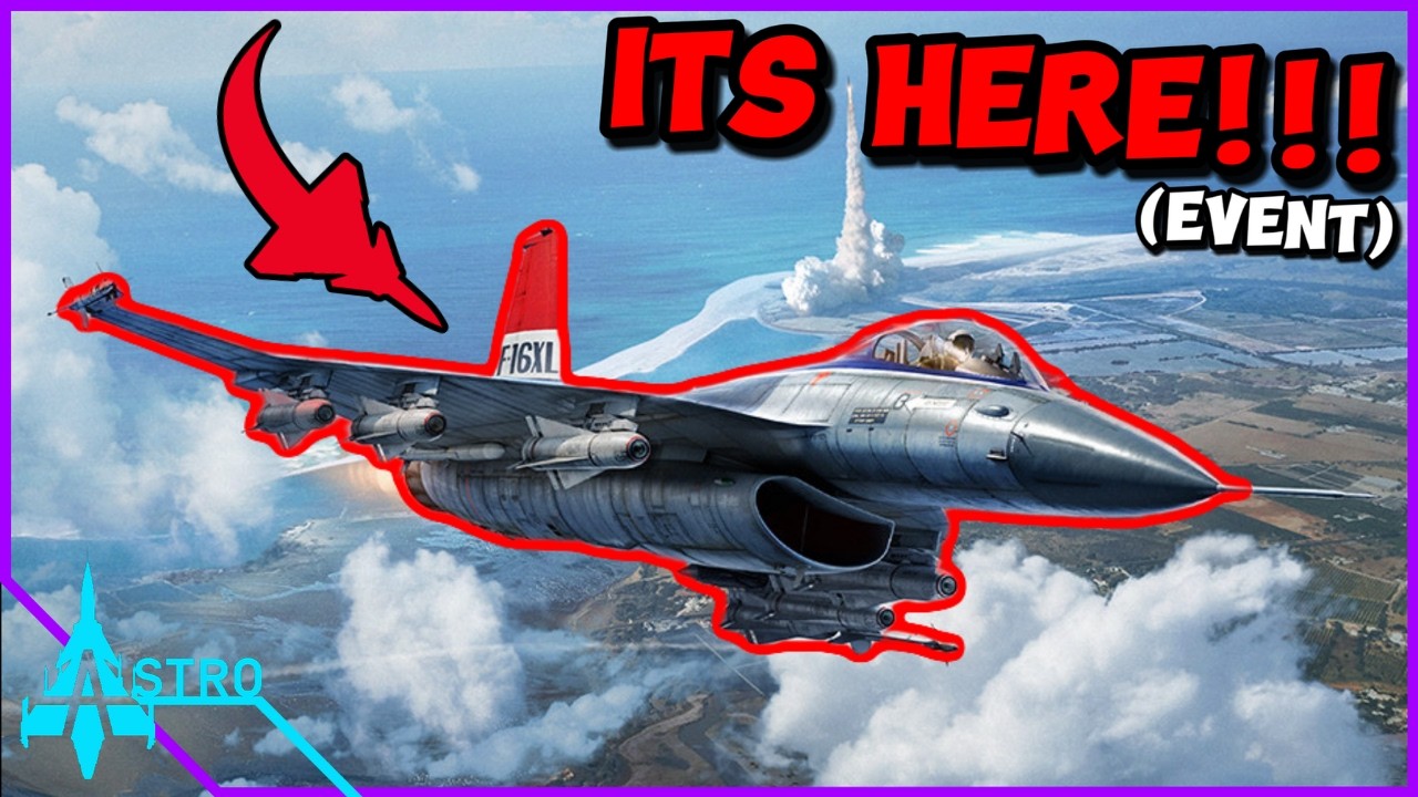 The F-16XL Is Coming To War Thunder... As An EVENT Jet - What You Need To Know