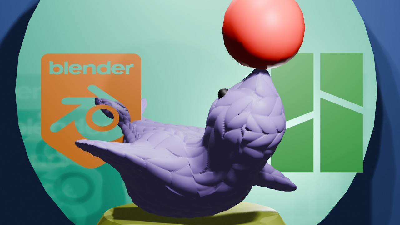 Knitted Seal Full Tutorial | Blender to Bambu Studio
