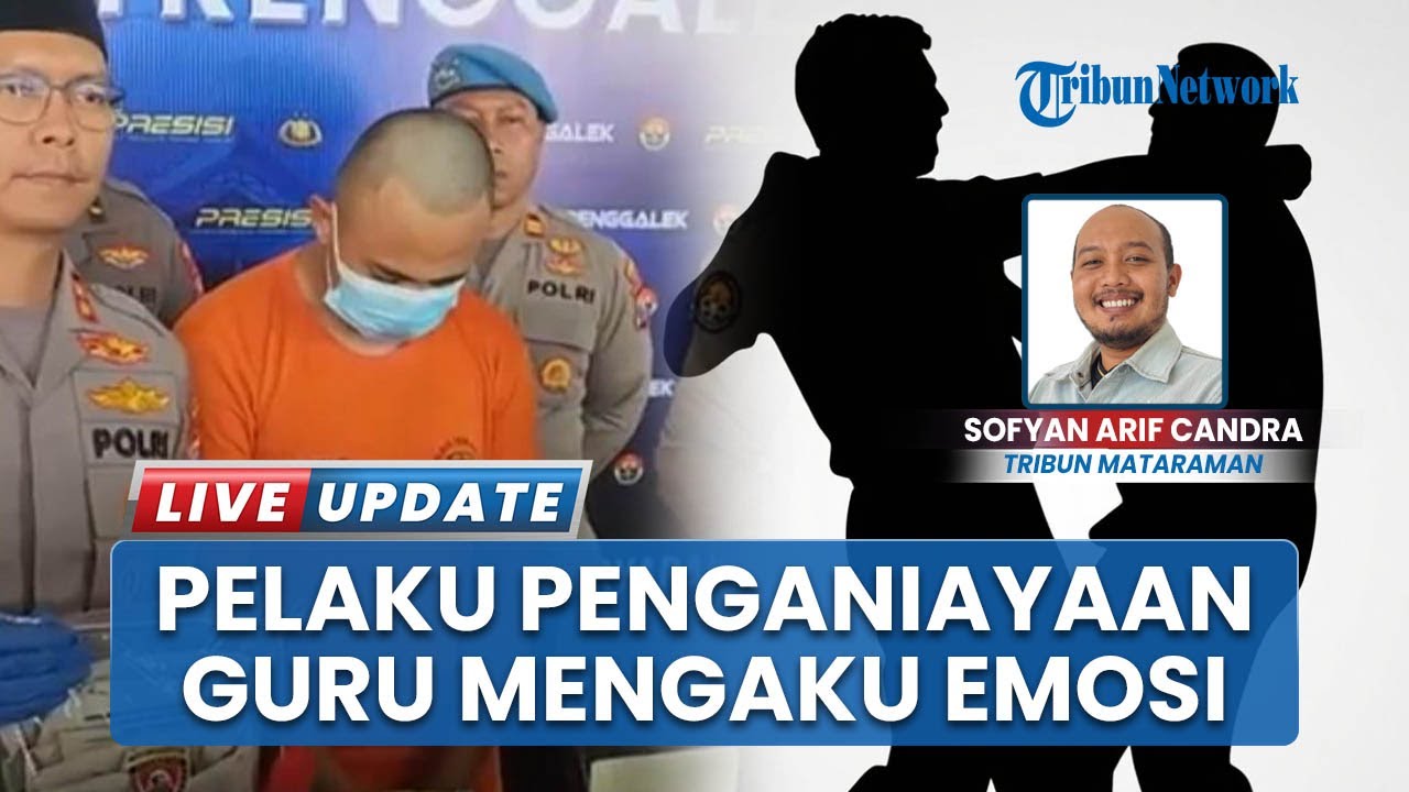 Emosi Tersulut, Pelaku Penganiayaan Guru SMP di Trenggalek Mengaku Dibentak Korban
