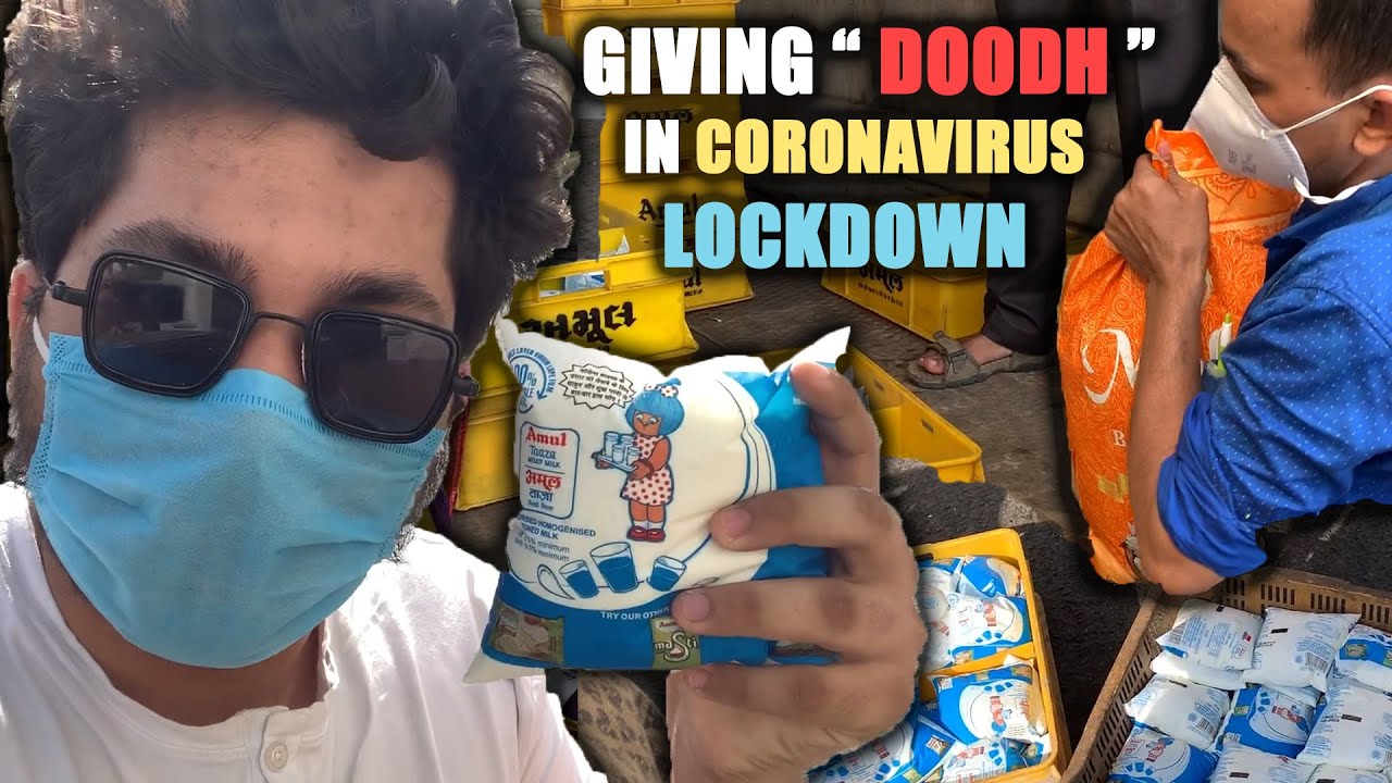 Helping Poor People In Lockdown By Giving Food | Mumbai Vlog | India