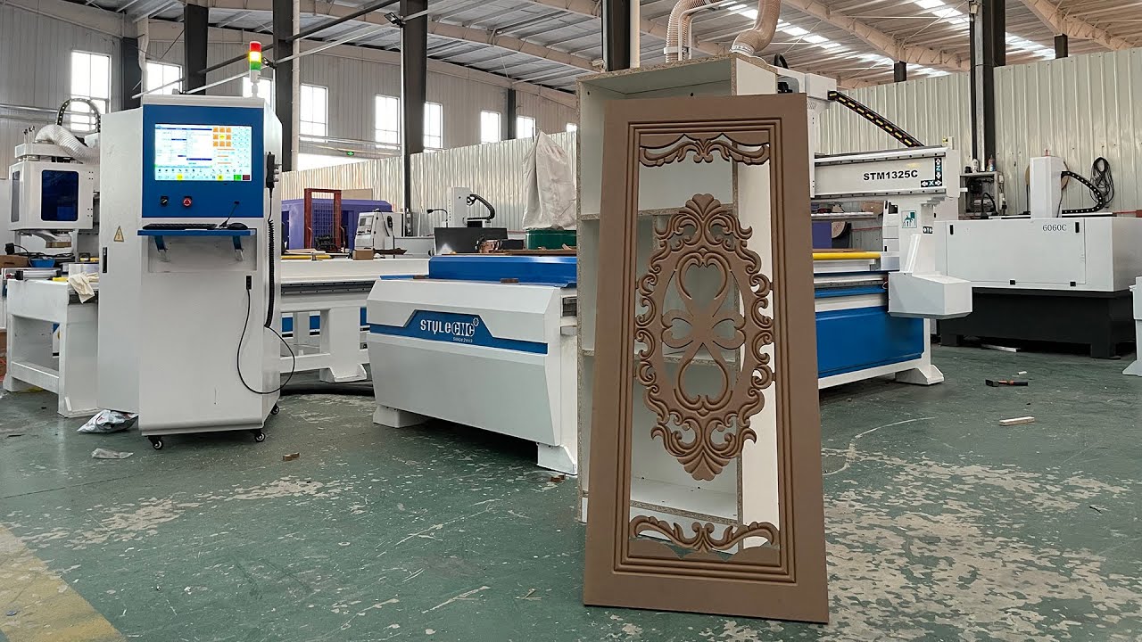How to Bulid One Cabinet by Automatic Tool Changer CNC Router STM1325C?