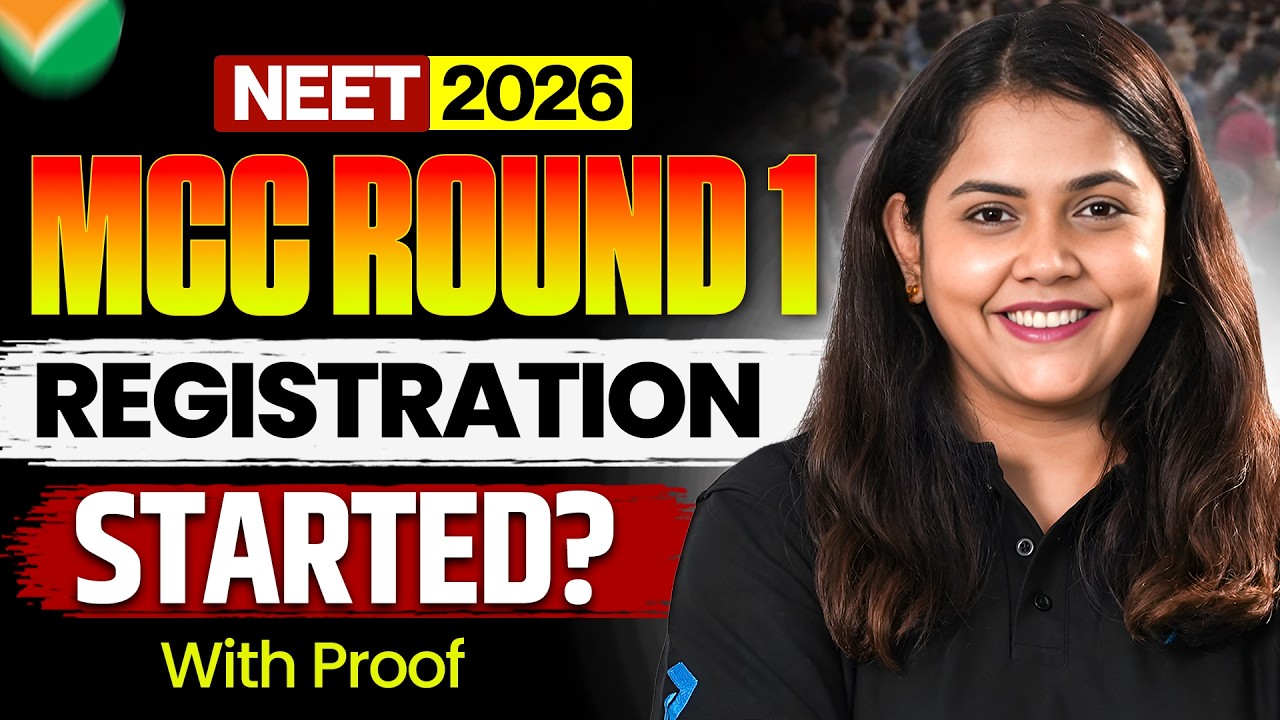 NEET 2026 Counselling: MCC Round 1 Registration Reality Check (Live Proof)