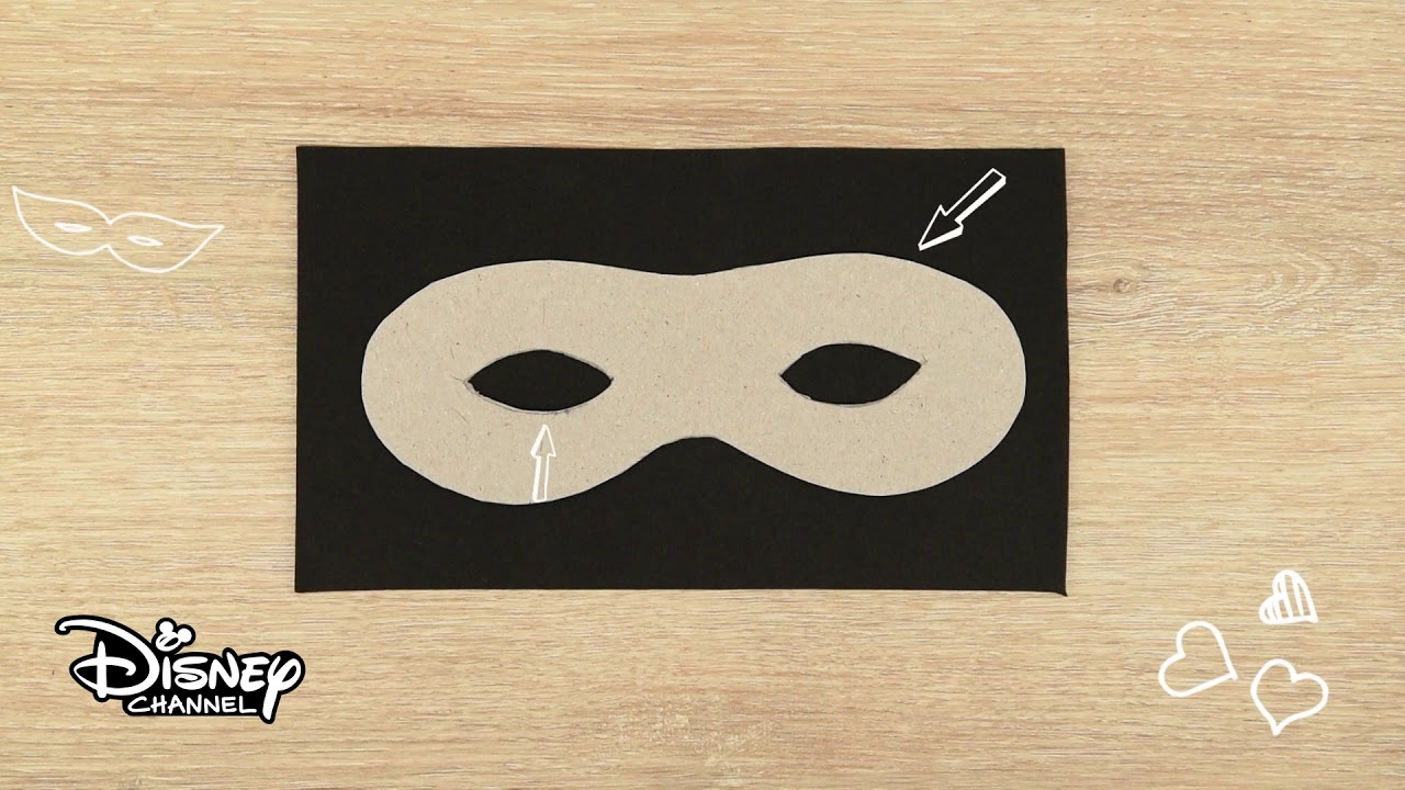 Miraculous | Tuto : Le masque et les oreilles de super-héros | Disney Channel BE
