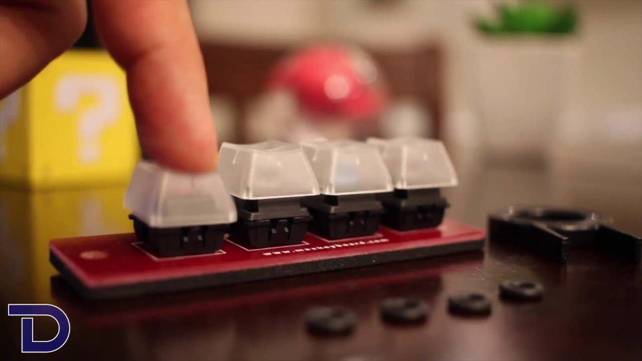 REVIEW: Mechanical Keyboard Switch Tester (Max Keyboard Cherry MX Switch Sampler Kit) - Sound Test