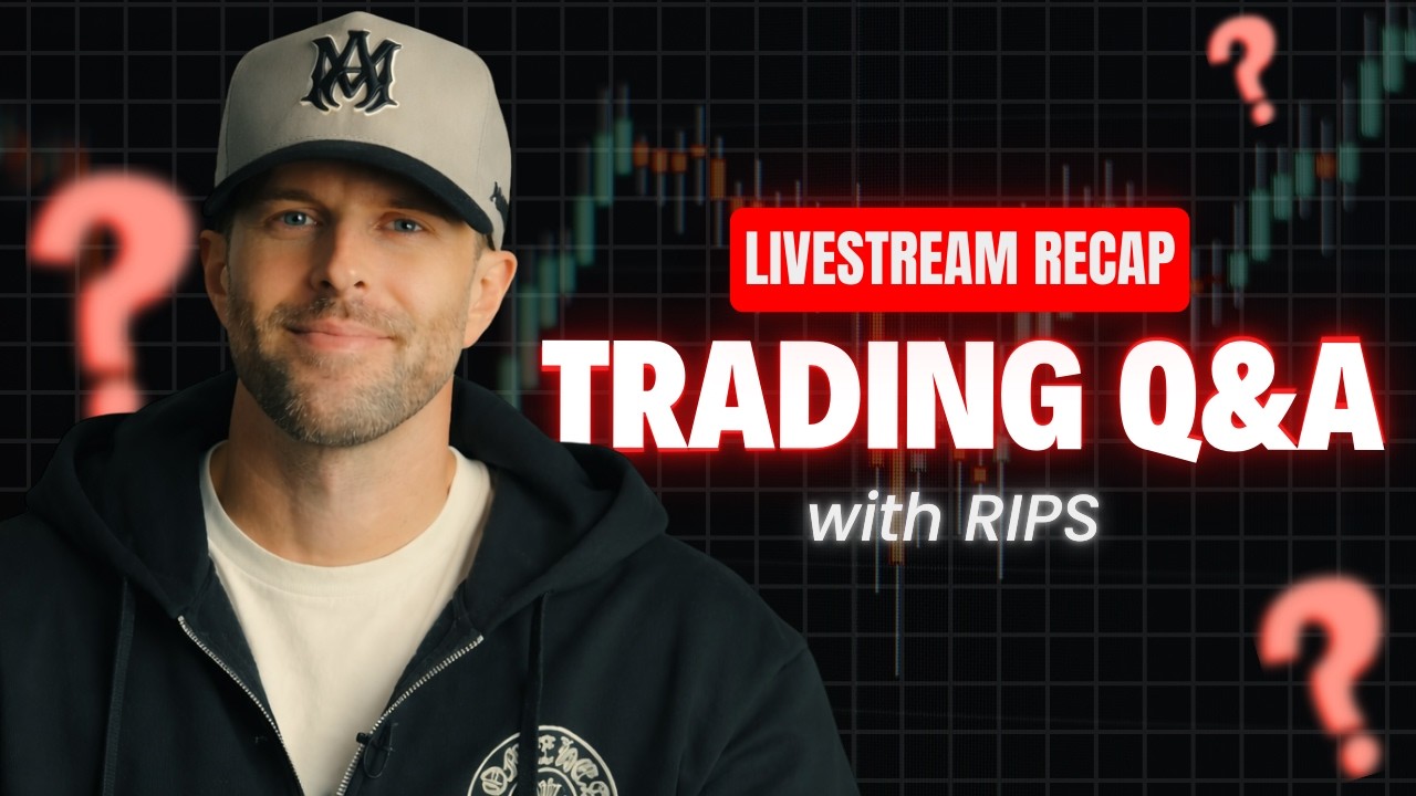 Answering All Your Trading Questions From the Livestream (Listen to This)